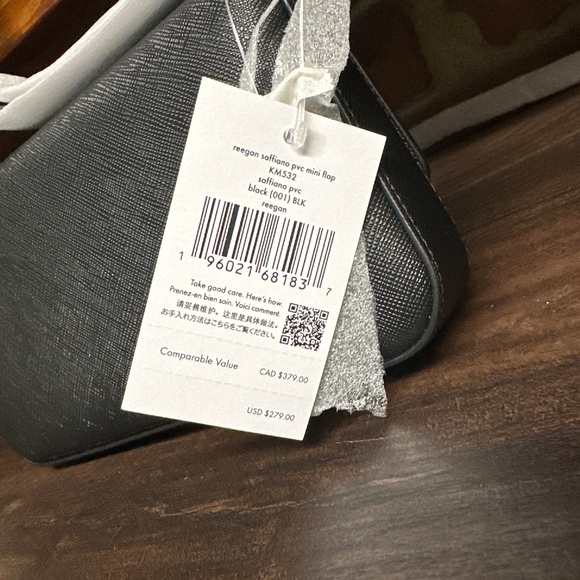 Kate spade REEGAN black NWT crossbody with gold hardware - Picture 4 of 4